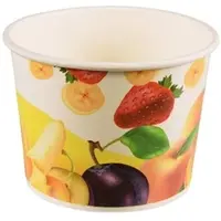 Papstar Starpak 50 Eisbecher, Pappe rund