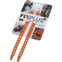 Nubuk Bikes FixPlus Spannband Strap Nano/Slim Fit 23 23 cm Orange - vielseitiges Fixierba....