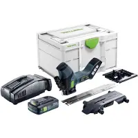 Festool ISC 240 EB-Basic Akku Dämmstoffsäge 18 V 240 mm + 1x Akku 4,0 Ah + Schnellladegerät + Systainer
