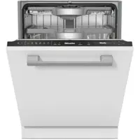 Miele G 7678 SCVi XXL AutoDos E - Vollintegrierter XXL Geschirrspüler mit 5 Jahre Garantie, Obsidianschwarz, 60 cm
