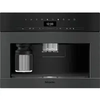 Miele CVA 7440 125 Gala Edition - Kaffeevollautomat mit 5 Jahre Garantie, Obsidianschwarz matt, 60 x 45 cm