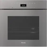Miele DGC 7465 HCX Pro Griffloser Dampfbackofen mit Frisch- und Abwasseranschluss 12100360, Graphitgrau