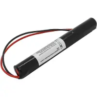 AccuCell Notleuchtenakku NiMH 3,6V 2100mAh L1x3 A mit 200mm Kabel 0,75mm² ersetzt RZB