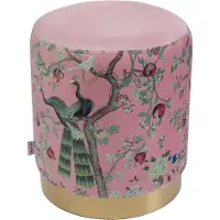 Kare design Hocker CHERRY PEACOCK