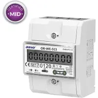 ORNO 3-Fazowy Licznik Energii Elekt 80a Mid