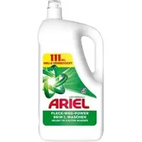 Ariel Waschmittel Universal+ Vollwaschmittel, Gel, Fleck-Weg-Power, 4,995 Liter, Waschladungen 111