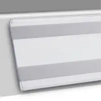 Sprintis Böttcher-AG Scannerschiene DBR 64, mit C-Raste, 1000 x 64 mm, selbstklebend mit Schaumklebeband, transparent, 10 Stück