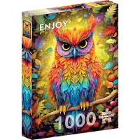 Enjoy Puzzle Puzzle mit 1000 Teilen Enjoy – Herbstliche Eule