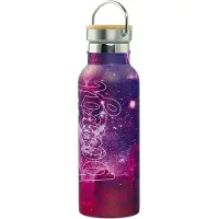 Baagl Thermoflasche mit Bambusdeckel Galaxy 500 ml