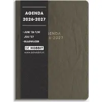 De Hobbit Taschenkalender 2026-2027 A6 gewaschenes Kraftpapier
