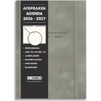 De Hobbit Terminplaner 2026-2027 A5 Wildlederoptik