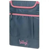 Baagl Laptoptasche Logo Pink