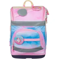 Baagl Zippy Plus Rainbow Unicorn R?žová školní batoh