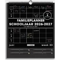 De Hobbit Familienplaner Marker 2026-2027 A3+ Schwarz