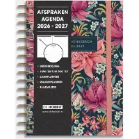 De Hobbit Terminplaner 2026-2027 A5 Tropische Blumen