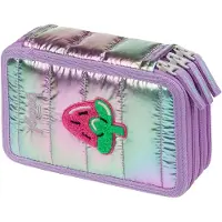 Baagl Etui Lavender 3-Reißverschlüsse