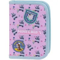 Baagl Etui Minecraft Panda 1-Reißverschluss