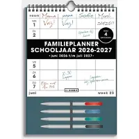 De Hobbit Familienplaner Marker 2026-2027 A4+ Weiß