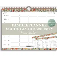 De Hobbit Familienplaner 2026-2027 A4+ Vintageblumen