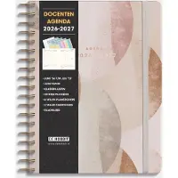 De Hobbit Lehrerkalender 2026-2027 ±A4 Abstrakt Altrosa