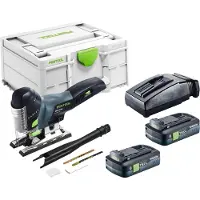 Festool PSC 420 EB-Basic Akku Pendelstichsäge 18 V 120 mm Brushless + 2x Akku 4,0 Ah + Ladegerät + Systainer