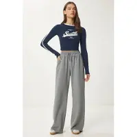 Happiness İstanbul Weite Bequeme Sweatpants mit Kordelzug