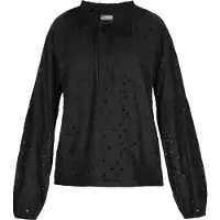 Dreimaster Bluse Frauen Schwarz