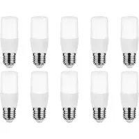Modee Lighting E27 LED-Lampe Röhre 4,9W 450lm 2700K warmweiß 10 Stück