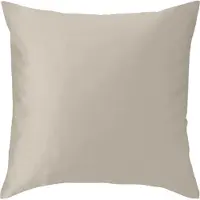 Curt Bauer Uni Mako-Satin Kissenbezug Kissenbezug einzeln 40x40 cm leinen
