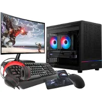 VIST M4M ARGB Ryzen 7 5700X RTX 5060 32GB SSD 1TB WIFI LCD 27 W11 DLSS 4