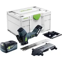 Festool ISC 240 EB-Basic Akku Dämmstoffsäge 18 V 240 mm + 1x Akku 5,0 Ah + Systainer - ohne Ladegerät