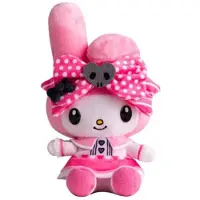 Sakami Merchandise Sanrio My Melody Pink-schwarzer Party-jubiläumsedition Teddy 22 Cm Kinder One Size