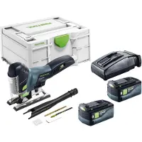 Festool PSC 420 EB-Basic Akku Pendelstichsäge 18 V 120 mm Brushless + 2x Akku 5,0 Ah + Ladegerät + Systainer