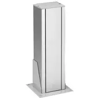 Kontakt-Simon Simon Mini-Säule ALK einseitig 5xK45 eloxiertes Aluminium (ALK115