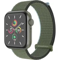 IMoshion Nylonarmband für Apple Watch | 44/45/46/49 mm - Dark Olive