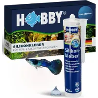 Hobby Aquaristik Silikonkleber I 310 ml Kartusche I hochelastischer Silikon für