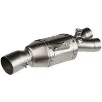 Akrapovic Yamaha Yzf-r6 600 2008-2025 L-y6so4/td/1 Verbindungsrohr Silber Silber One Size