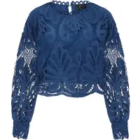 Faina Bluse Frauen Marine
