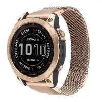 IMoshion QuickFit Milanese Armband - Garmin 22 mm Anschluss - Größe L/XL - Rose Gold