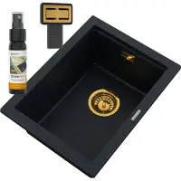 Granitan - Granitspüle - Küchenspüle - Gold - Spülbecken - TUGA 38