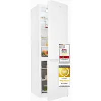 Exquisit Kühl-Gefrierkombination 400 l No Frost | Energieklasse D | leise 37 dB | 186 cm Höhe | freistehend | KGC5400-130-NF-040D weiss | Weiß