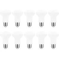 Modee Lighting E27 LED Spot Lampe R63 8W 640lm 2700K Warmweiß 10 Stück