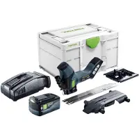 Festool ISC 240 EB-Basic Akku Dämmstoffsäge 18 V 240 mm + 1x Akku 5,0 Ah + Schnellladegerät + Systainer