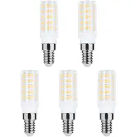 Modee Lighting E14 LED Dunstabzug Lampe 4,3W 450lm 6000K Tageslichtweiß 230V 5 Stück