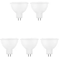 Modee Lighting GU5.3 LED Spot Lampe MR16 5W 450lm 6000K Tageslichtweiß 5 Stück