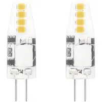Modee Lighting G4 LED Stecklampe 1,8W 180lm 2700K Warmweiß 12V 2 Stück