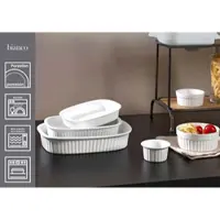 Ritzenhoff & Breker Bianco Auflaufformen-Set Rund 8-teilig