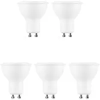 Modee Lighting GU10 LED Spot Lampe 4,5W 400lm 4000K Neutralweiß 5 Stück