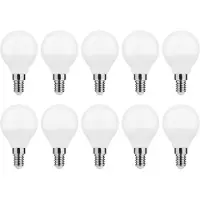 Modee Lighting E14 LED-Lampe P45 7W 700lm 2700K warmweiß 10 Stück