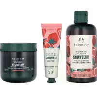 The Body Shop Kleines Erdbeer-3-teiliges Set 3 pz